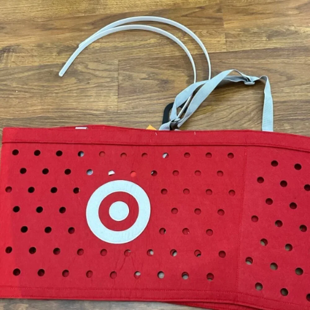 Adult Target Shopping Basket Halloween Costume + pet costume